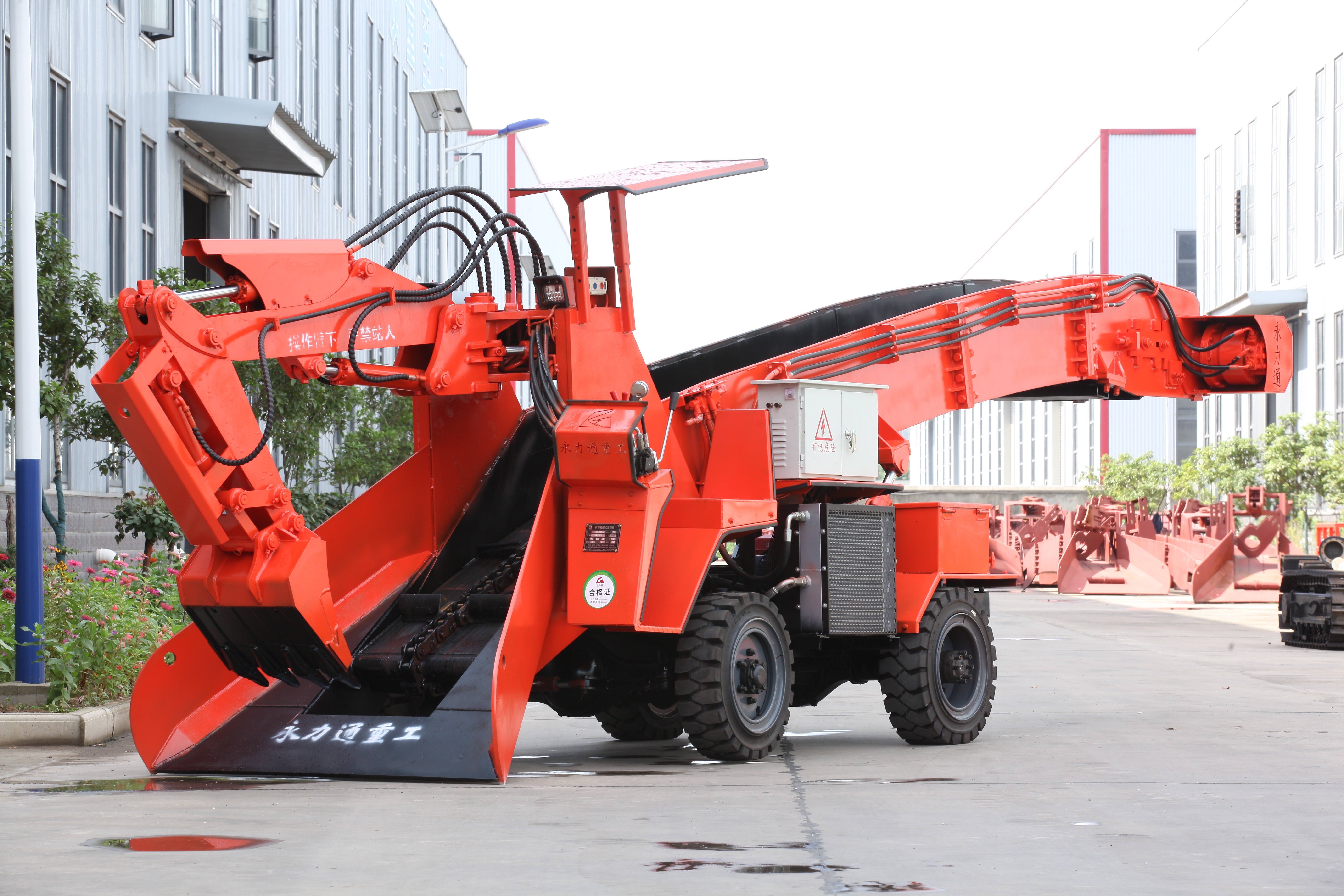 永力通防爆扒渣機(jī)，湖北襄陽(yáng)造，礦山老板都在用